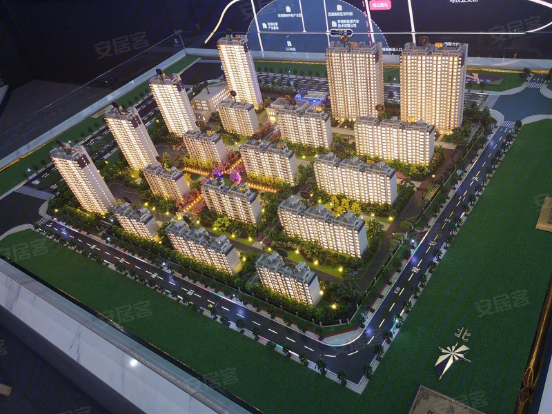 芜湖新城大都会-沙盘图(42) - 芜湖安居客