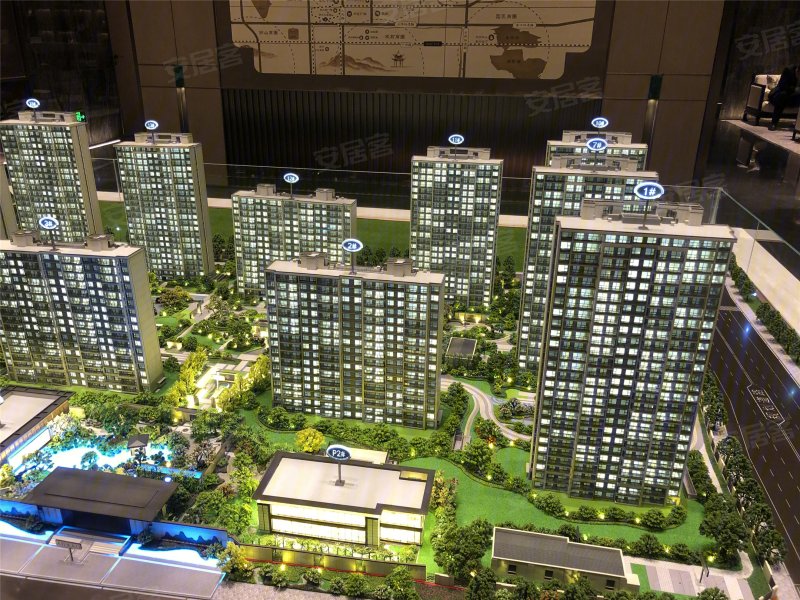 苏州建发 新城 园玺-沙盘图(97) - 苏州安居客