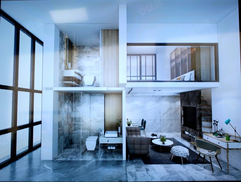 昆山越洋国际-样板间图(76) - 昆山安居客