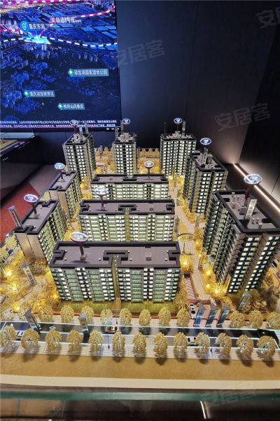 江南万科城沙盘图