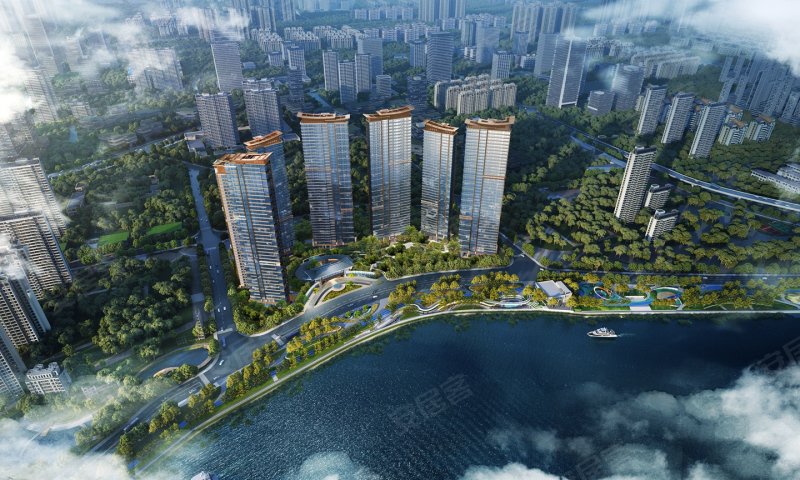 佛山建发·灯湖缦云-效果图(15) - 佛山安居客