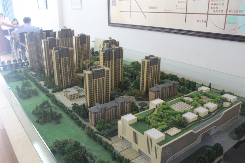 潍坊西苑华府-沙盘图(25) - 潍坊安居客