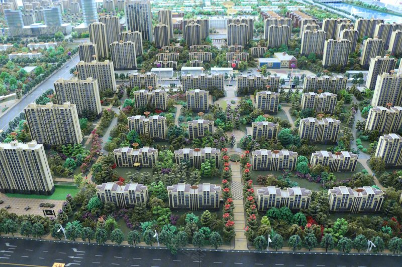 潍坊中房花漫里-沙盘图(21) - 潍坊安居客