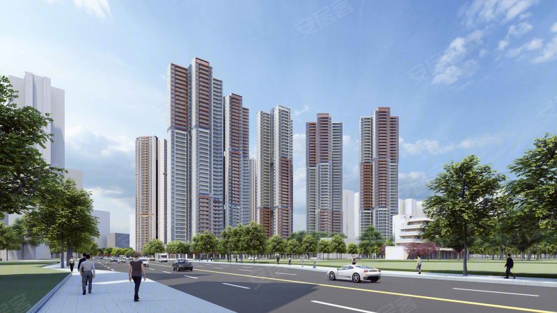广州万科黄埔新城-效果图(101) - 广州安居客