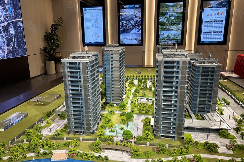 杭州滨江建杭国泰棠前嘉悦府-沙盘图(68) - 杭州安居客