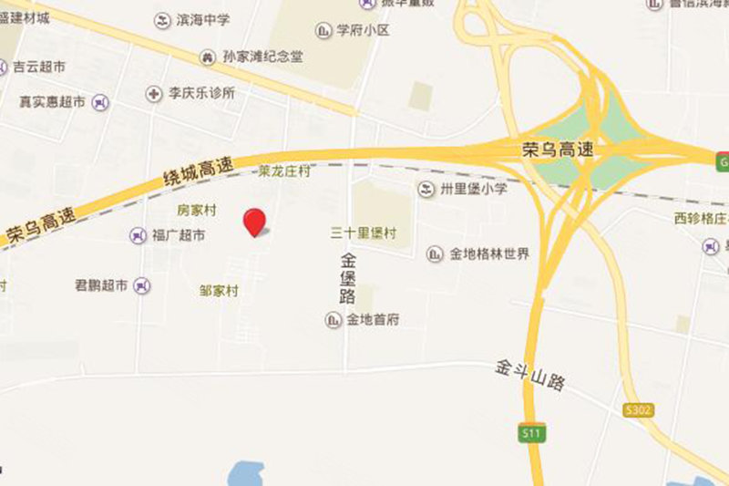 恒大御山华府交通图