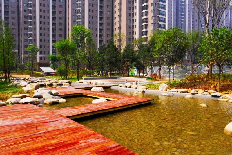 西安东尚观湖-实景图(2) - 西安安居客