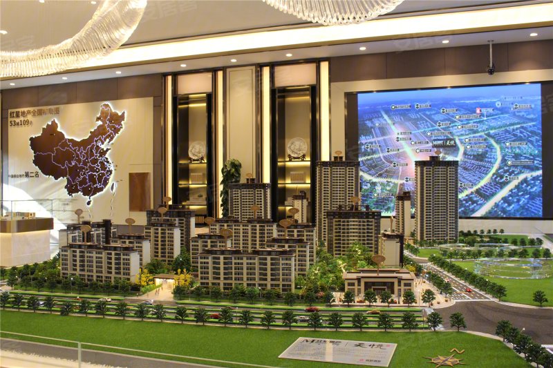 昆明红星天悦-沙盘图(54) - 昆明安居客