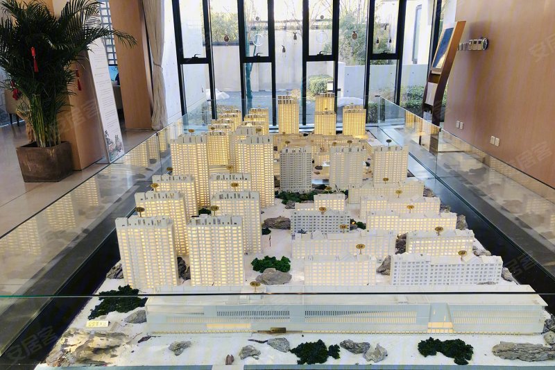 格调松间沙盘图