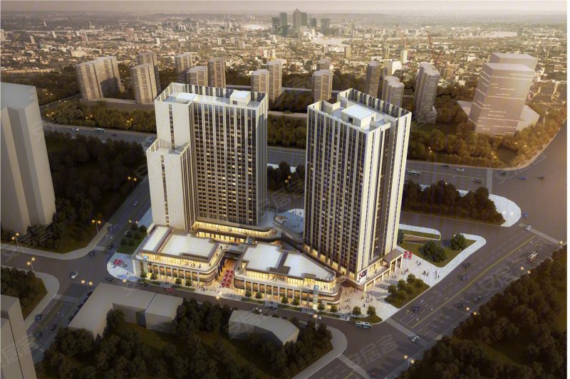 郑州泰宏建业商业中心-效果图(1) - 郑州安居客