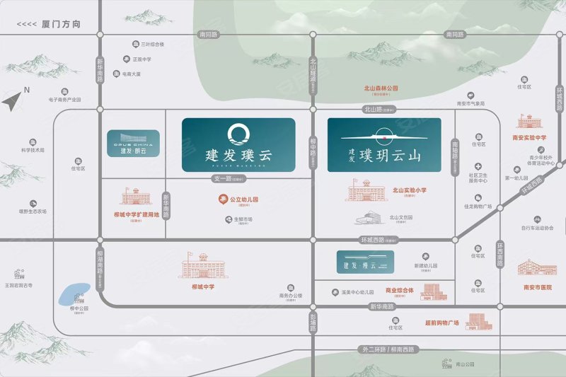 泉州建发朗云-交通图(80) - 泉州安居客