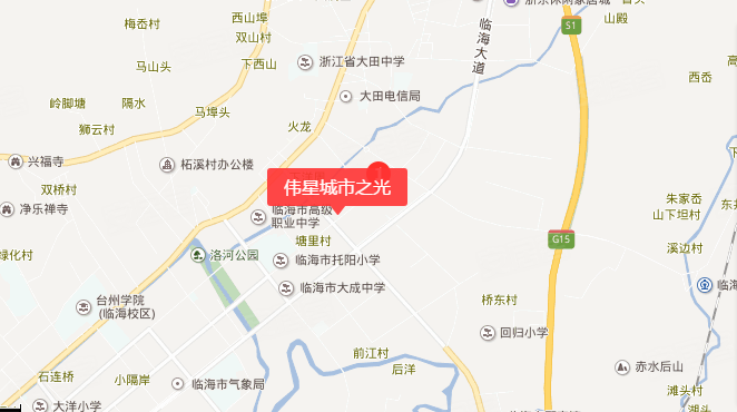 伟星城市之光交通图