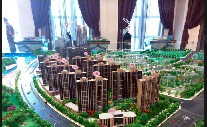 鹤壁升龙广场-沙盘图(7) - 鹤壁安居客