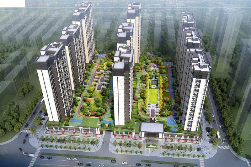 衡阳融冠蜜城-效果图(26) - 衡阳安居客