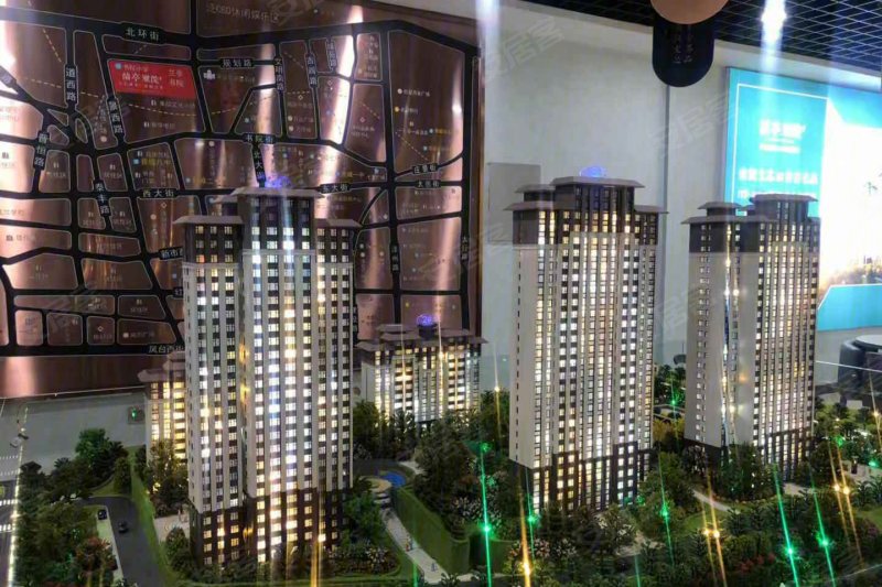 晋城兰亭雅院-沙盘图(10) - 晋城安居客