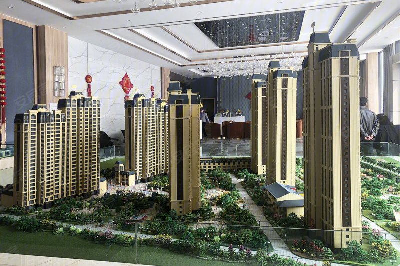 兰州温商金豪庭-沙盘图(38) - 兰州安居客