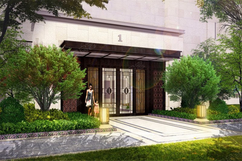 洛阳翡翠庄园-效果图(48) - 洛阳安居客
