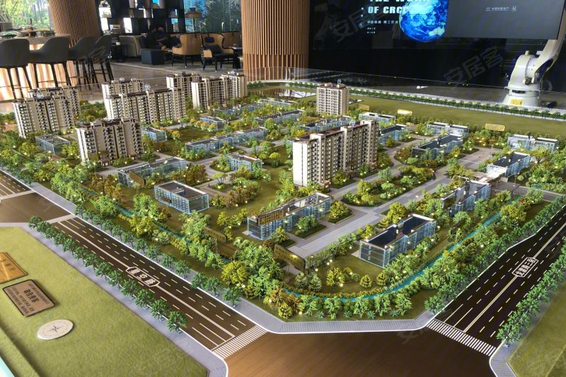 成都中国铁建双楠樾府-沙盘图(23) - 成都安居客
