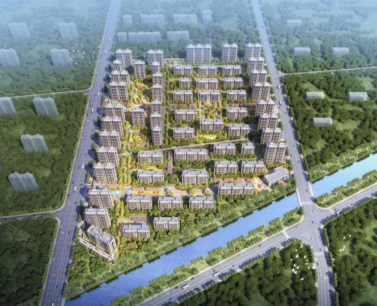 建业大都会沙盘图