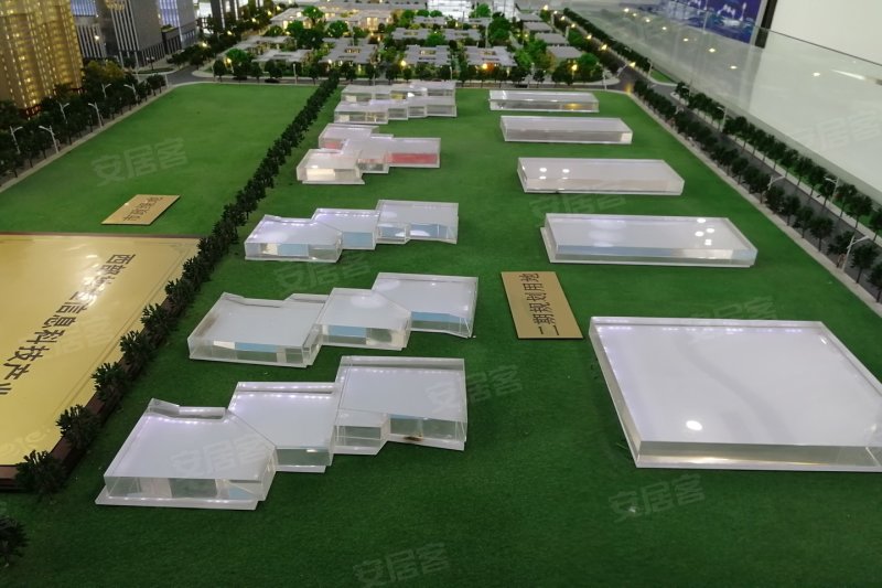 成都西部北斗产业园-沙盘图(50) - 成都安居客