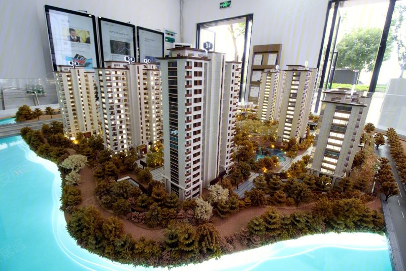 景瑞路劲海逸翠廷沙盘图