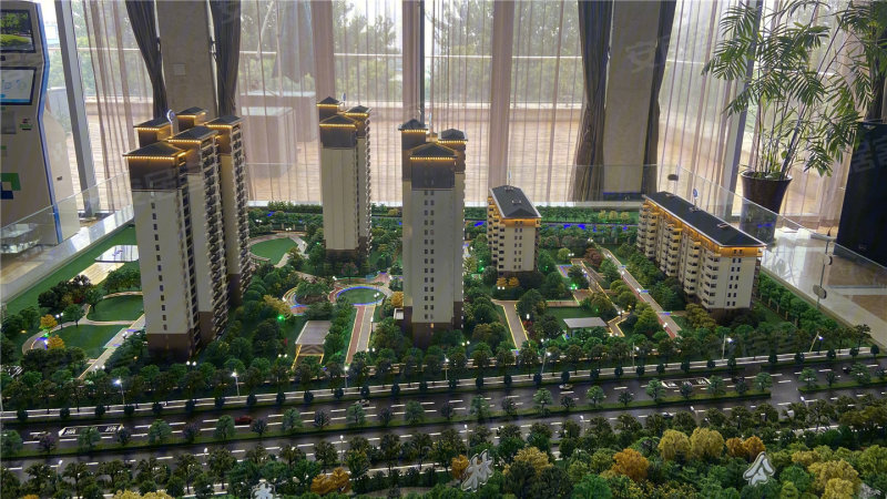 洛阳京熙帝景3期-沙盘图(65 洛阳安居客