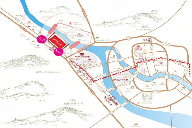 福州闽越水镇-交通图(45 福州安居客