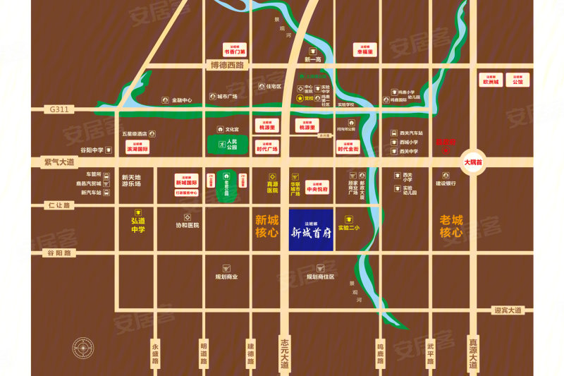代县新城规划图片