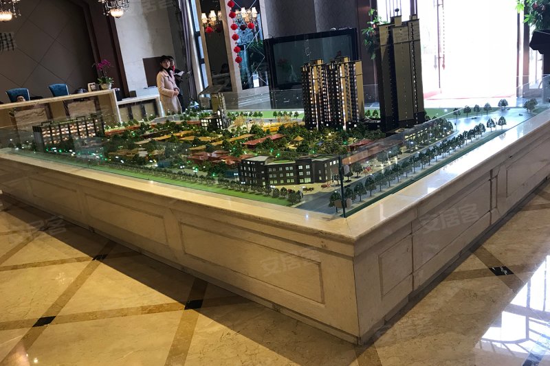 成都蝴蝶洲-沙盘图(14) - 成都安居客