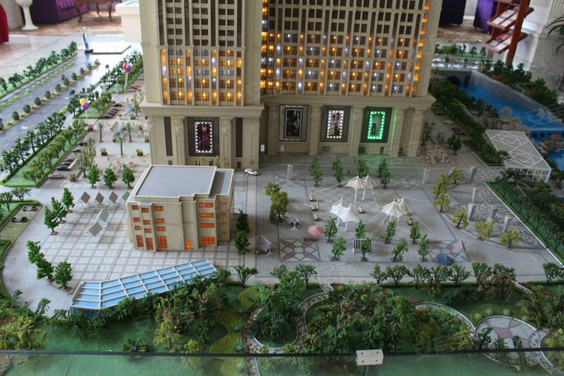 欧亚大观商都写字楼沙盘图