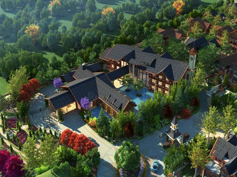 鹭岛青城山效果图