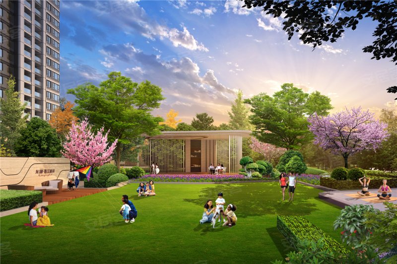 龙湖春江彼岸效果图