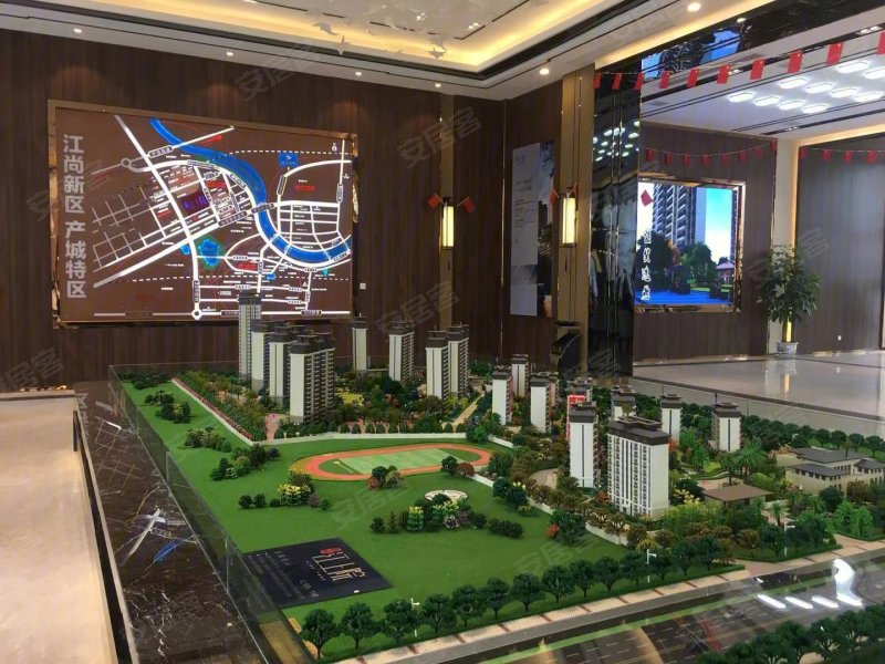 鹰潭西城·江上院-沙盘图(25) - 鹰潭安居客