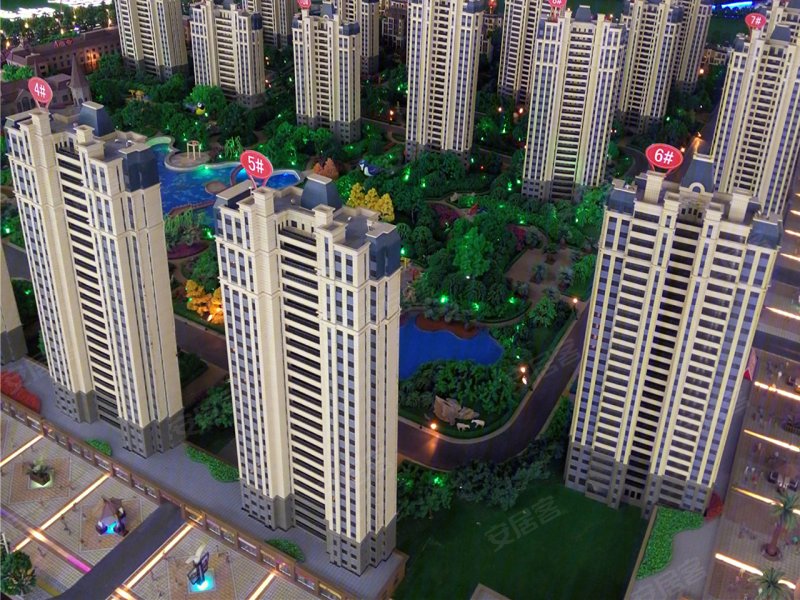 恒大御景湾沙盘图