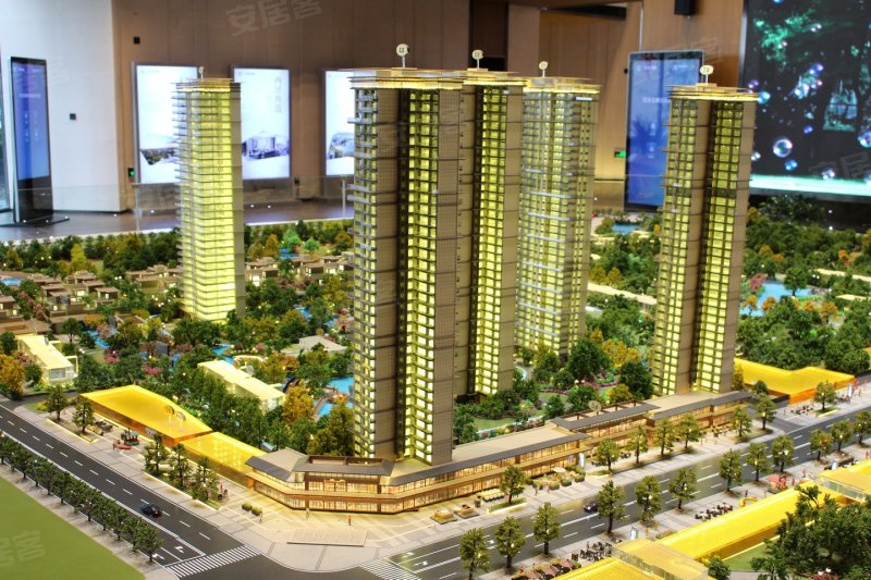 成都中国铁建西派国樾-沙盘图(81) - 成都安居客