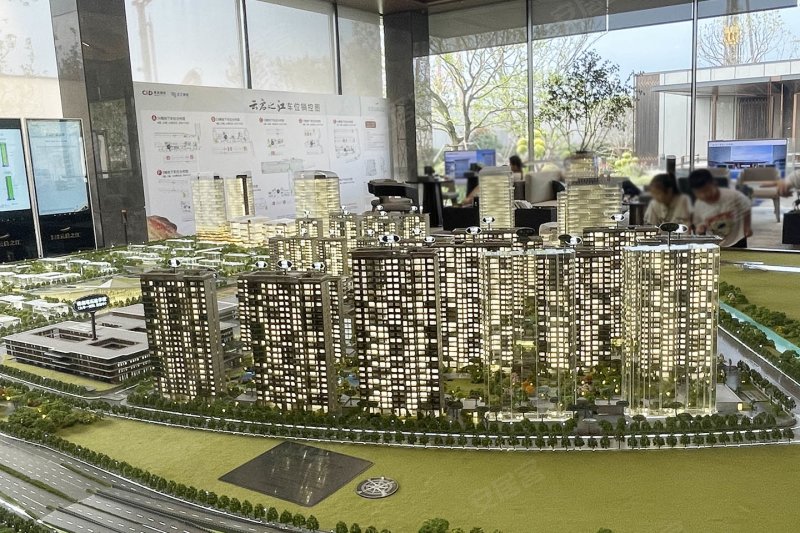 杭州建发云启之江-沙盘图(65) - 杭州安居客