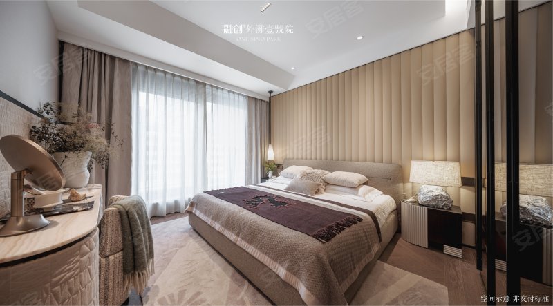 上海融创外滩壹号院-样板间图(33) - 上海安居客