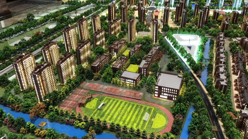 上海金地自在城玺湾-沙盘图(77) - 上海安居客