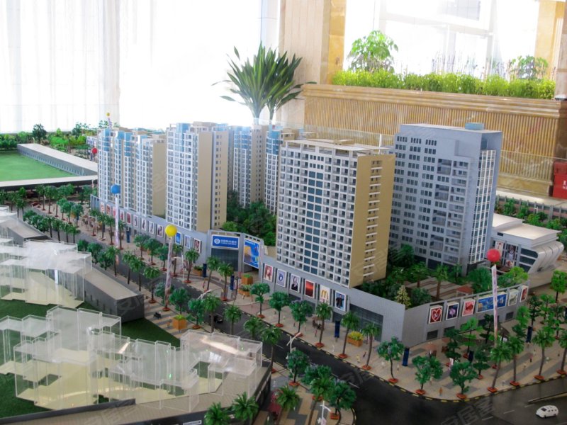 欣荣宏国际商贸城写字楼沙盘图