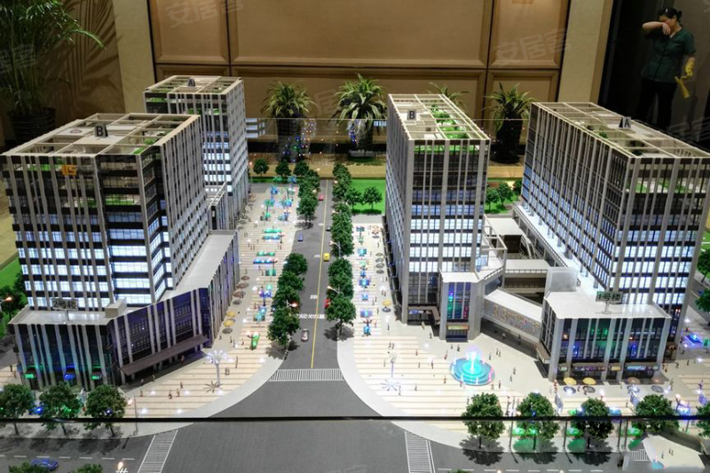 133世界广场写字楼沙盘图