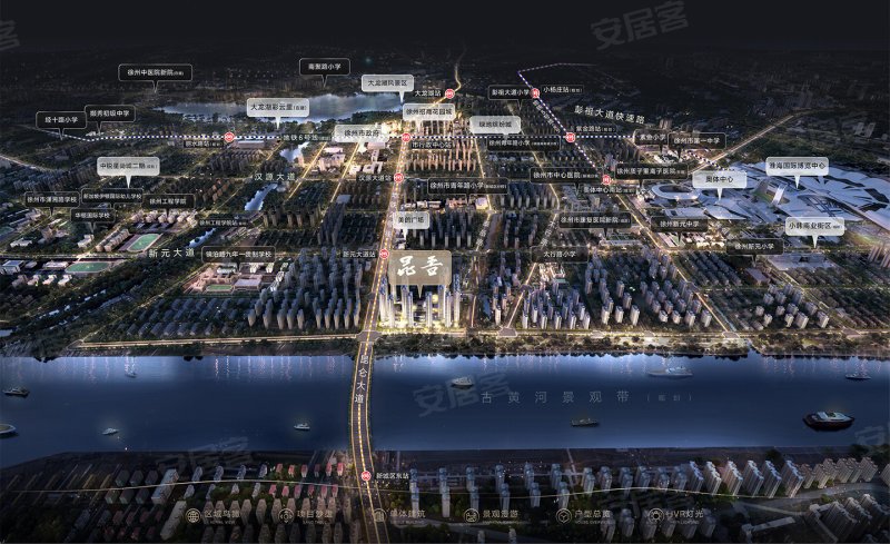 徐州万科昆吾-交通图(119) - 徐州安居客