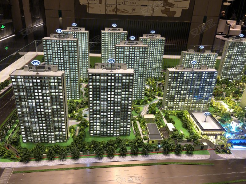 苏州建发 新城 园玺-沙盘图(97) - 苏州安居客