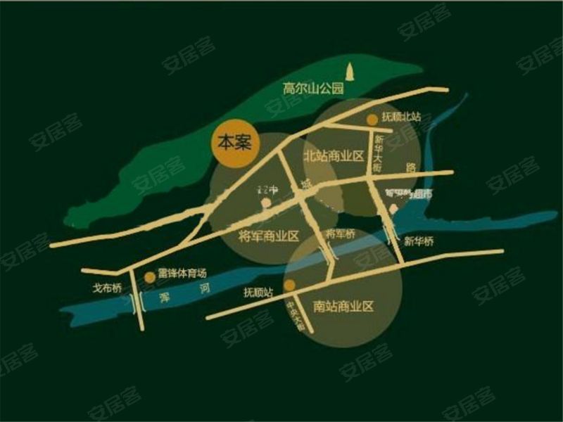 香山美墅交通图