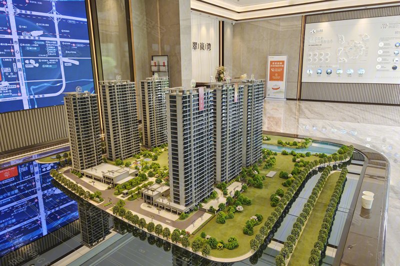 杭州滨江兴耀·枫翠岚湾-沙盘图(60) - 杭州安居客