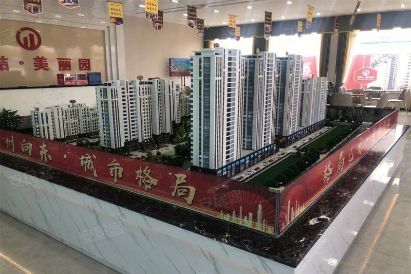 德州恒喆美丽园-沙盘图(14) - 德州安居客