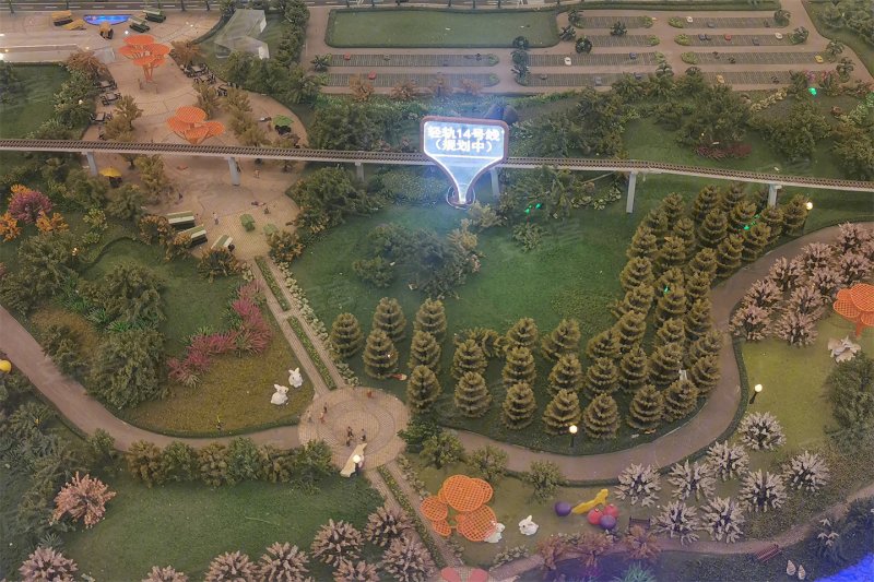 重庆中国摩-沙盘图(107) - 重庆安居客