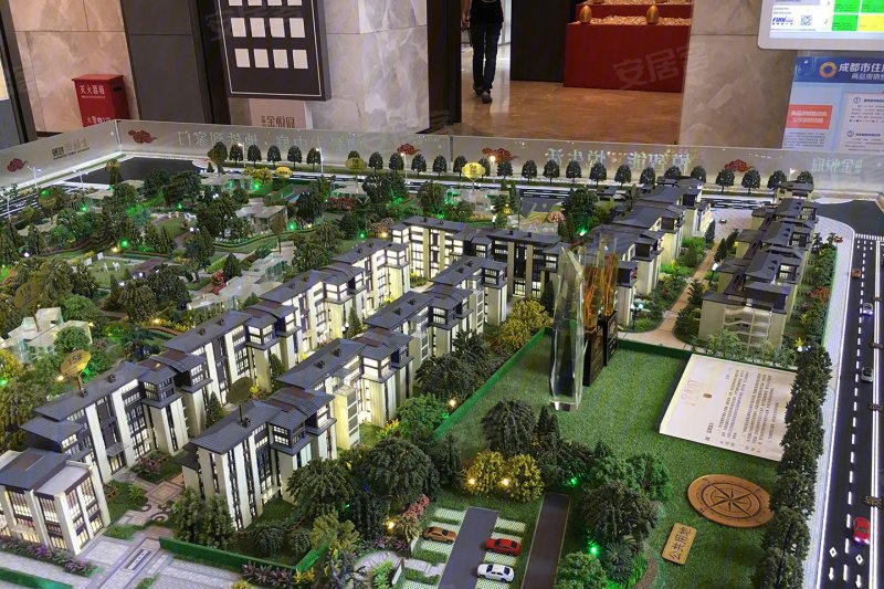 成都金融街金悦府-沙盘图(49) - 成都安居客