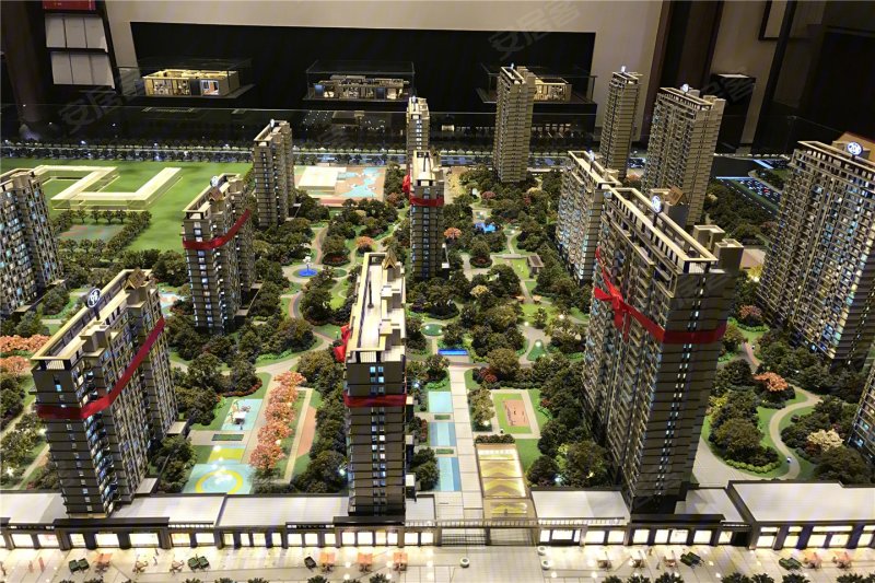 开封永威梅隆郡-沙盘图(117) - 开封安居客