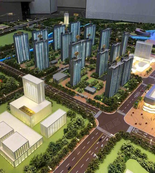 江阴绿地敔山天地-沙盘图(88) - 江阴安居客