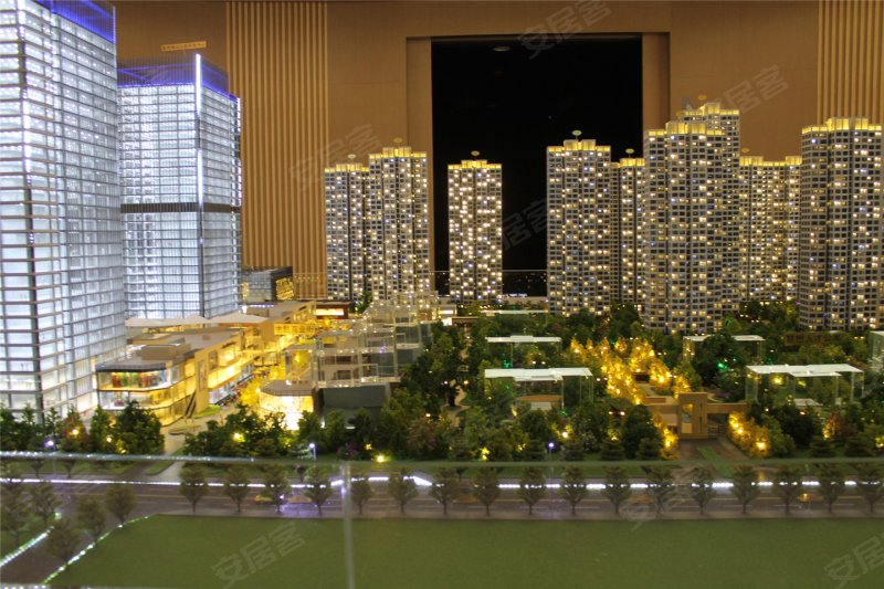 武汉融科天域-沙盘图(30) - 武汉安居客